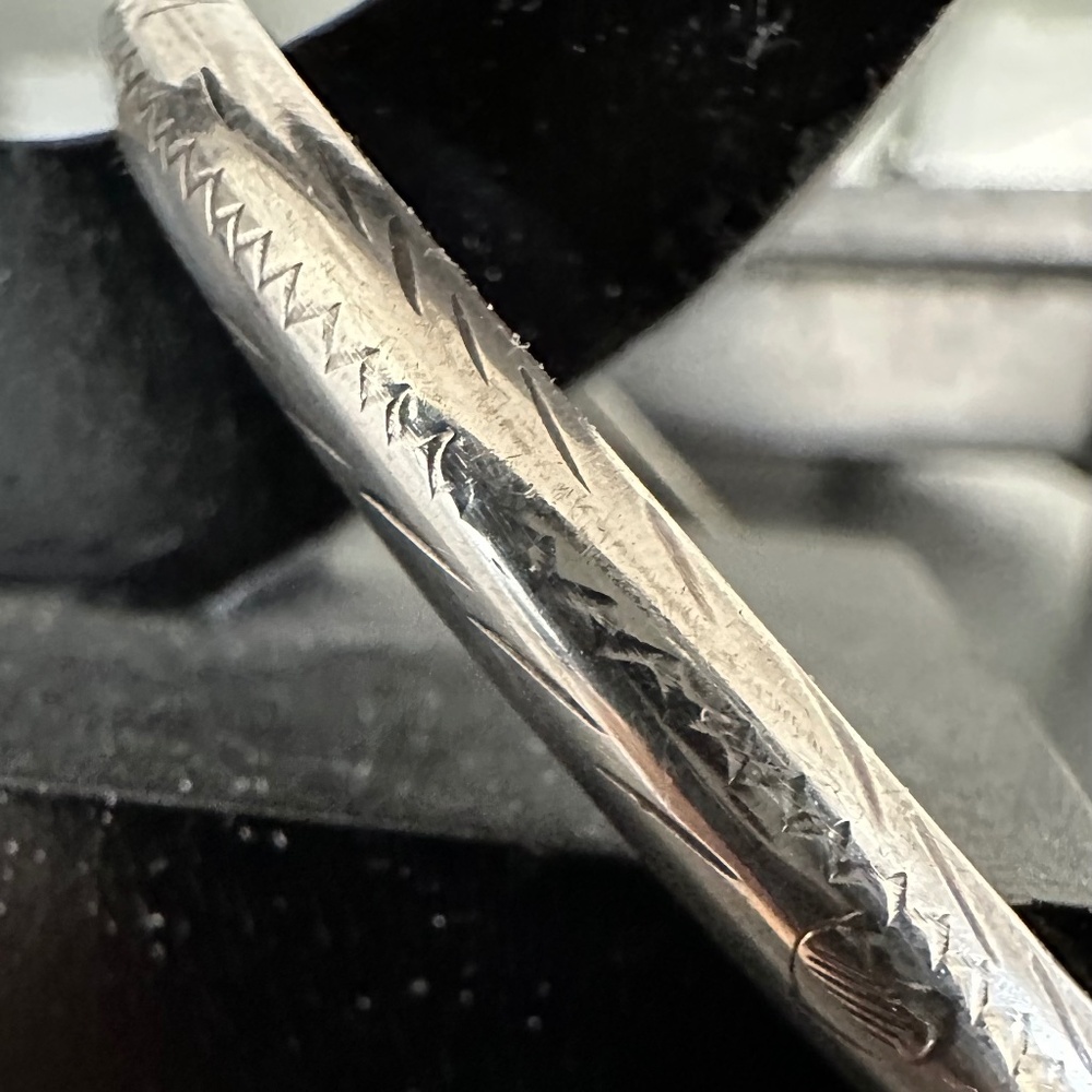 Sterling Silver Hinge Bengal Bracelet – 925